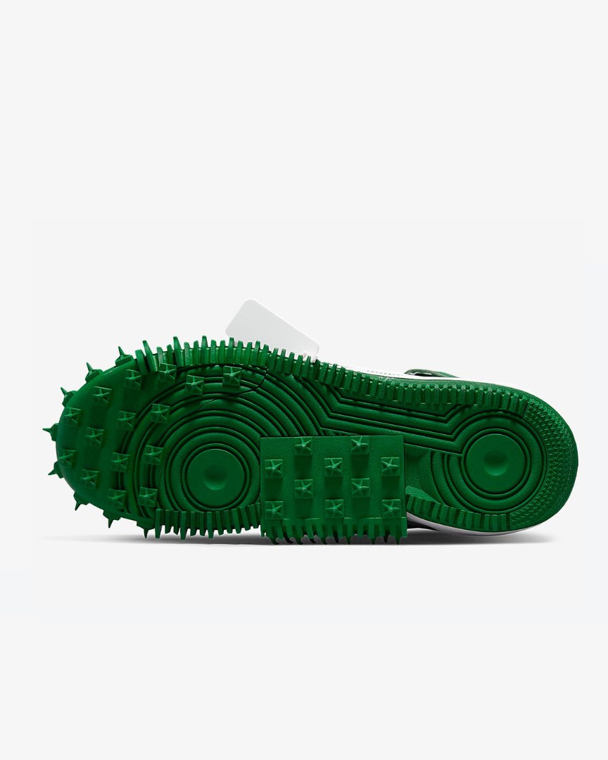 Tenis Nike Air Force 1 Mid Off-White Pine Green