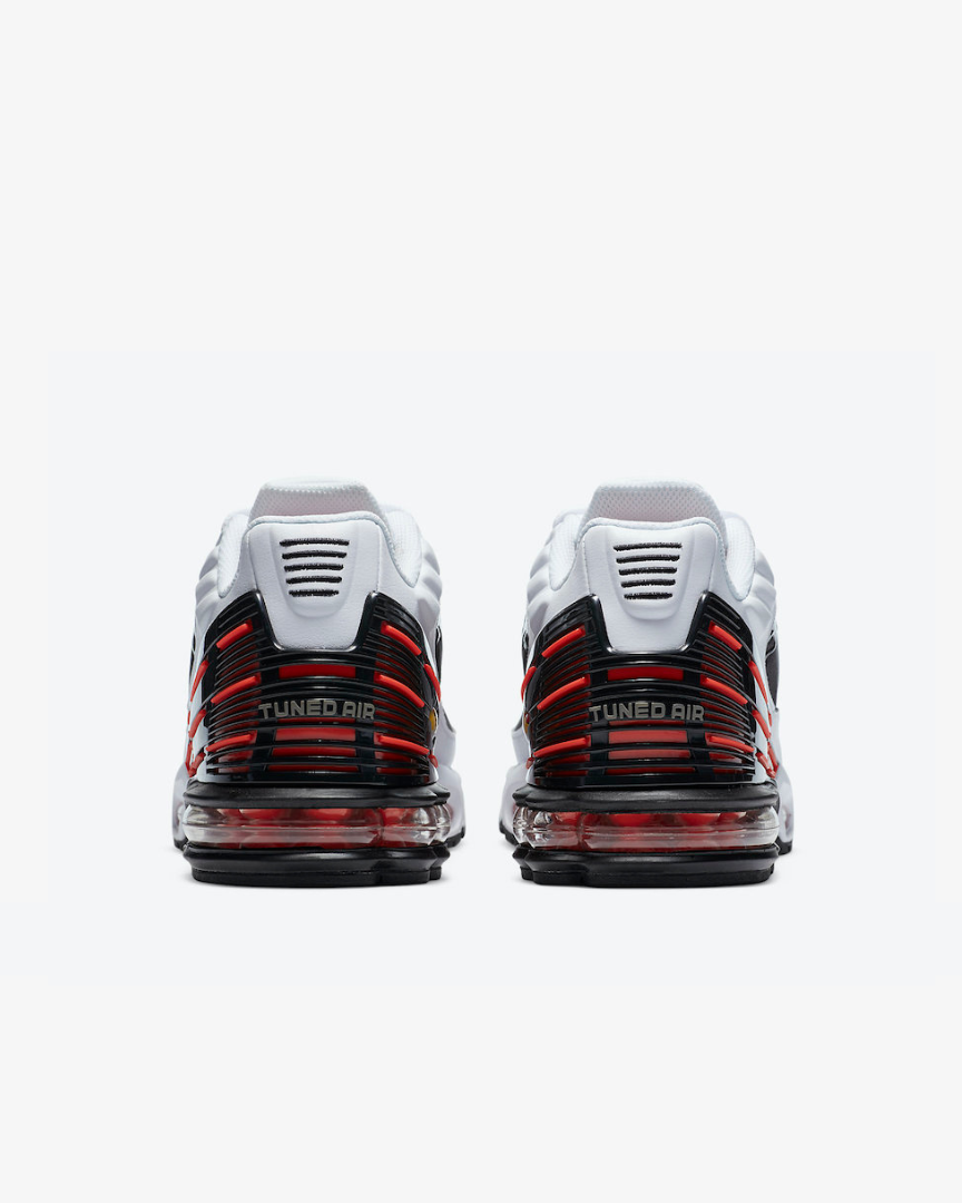 Tenis Nike Air Max Plus 3 White Black Team Orange