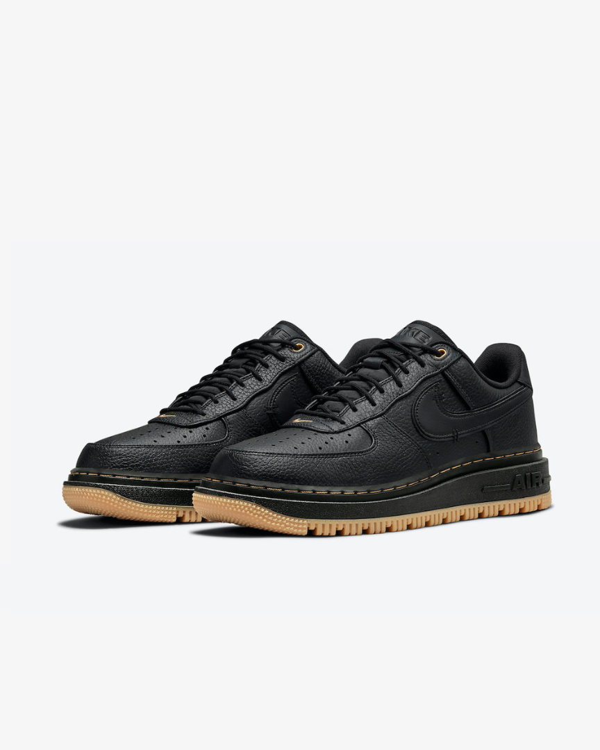 Tenis Nike Air Force 1 Low Luxe Black Gum