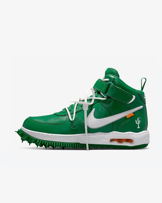 Tenis Nike Air Force 1 Mid Off-White Pine Green