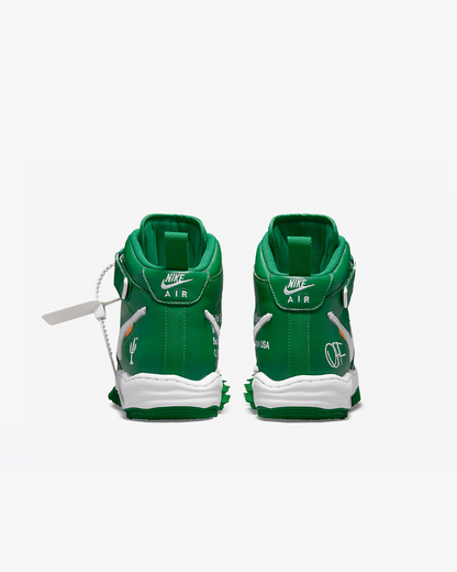 Tenis Nike Air Force 1 Mid Off-White Pine Green