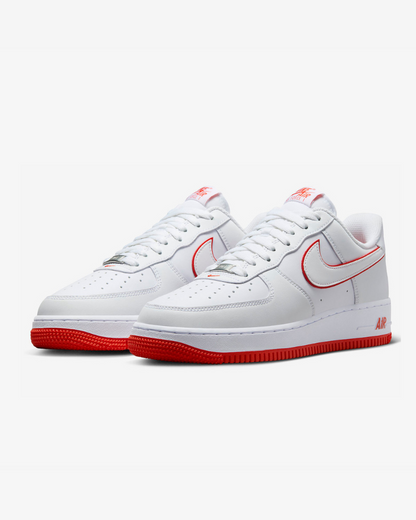 Tenis Nike Air Force 1 Low '07 White Picante Red