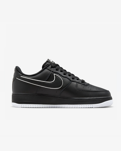 Tenis Nike Air Force 1 Low '07 Black White Sole (2023)